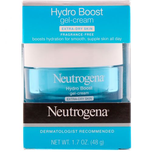 Neutrogena, Hydro Boost, Gel-Cream, Extra-Dry Skin, Fragrance-Free, 1.7 oz (48 g)