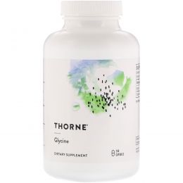 Thorne Research, Глицин, 250 капсул на растительной основе
