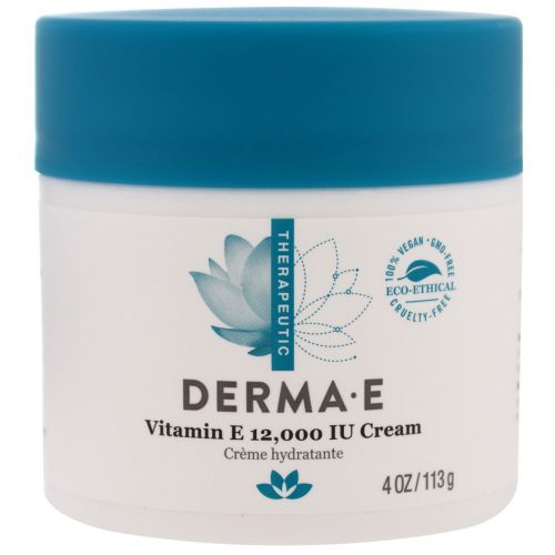 Derma E, Крем с содержанием витамина E 12000 МЕ, 4 oz (113 г)