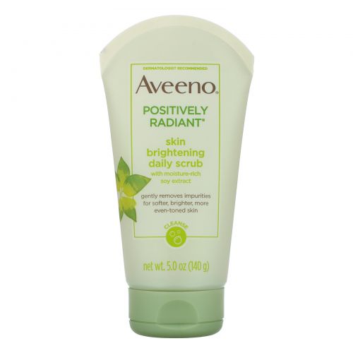 Aveeno, Active Naturals, Positively Radiant, Skin Brightening Daily Scrub, 5oz