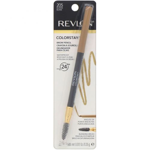 Revlon, Карандаш для бровей Colorstay, оттенок Blonde, 0,35 г