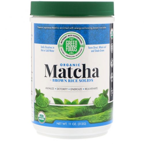 Green Foods Corporation, Organic, Matcha Green Tea, 11 oz (312 g)