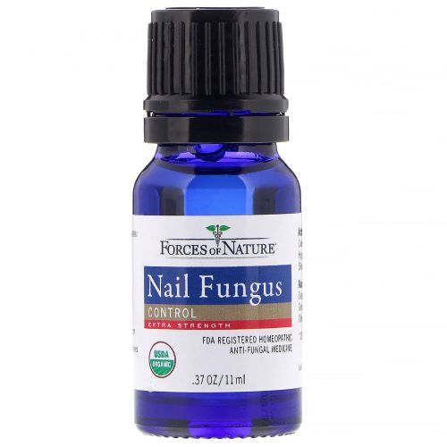 Forces of Nature, Средство от грибка ногтей Nail Fungus Control, с повышенной силой действия, 11 мл