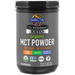 Garden of Life, Dr. Formulated Keto Organic MCT Powder, 10.58 oz (300 g)