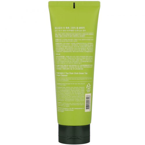 Tony Moly, The Chok Chok Green Tea, Foam Cleanser, 150 ml