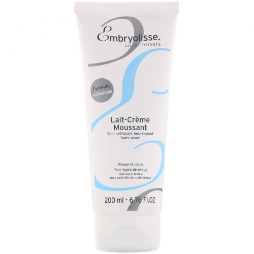 Embryolisse, Foaming Cream-Milk Cleansers, 6.76 fl oz (200 ml)