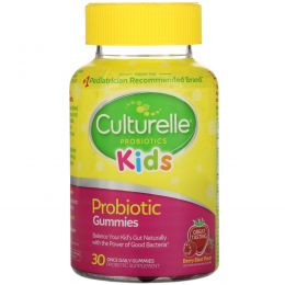 Culturelle, Kids, Probiotic Gummies, Berry Blast, 40 Once Daily Gummies