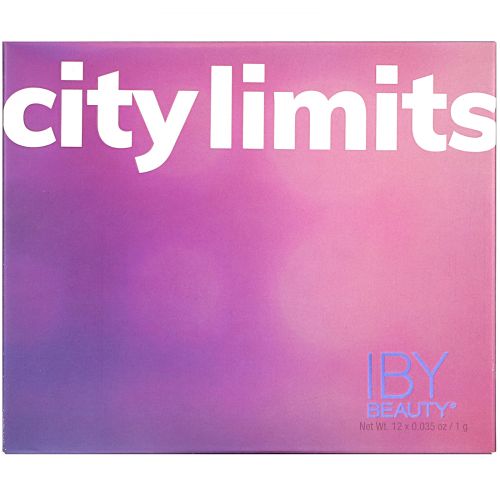 IBY Beauty, Eye Shadow Palette, City Limits, 0.42 oz (12 g)