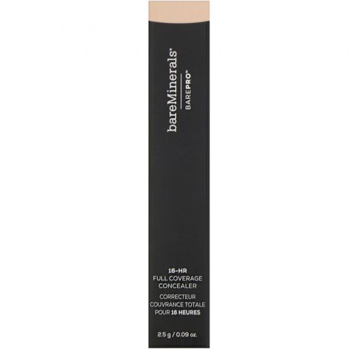 bareMinerals, BAREPRO, консилер со стойкостью 16 часов, оттенок «Светлый теплый 02», 2,5 г