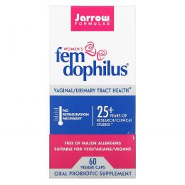 Jarrow Formulas, Fem Dophilus для женщин, 60 растительных капсул