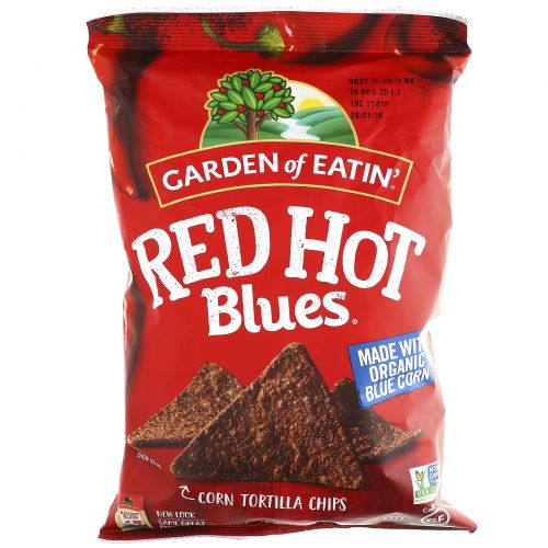 Garden of Eatin', Кукурузные чипсы, Red Hot Blues, 8.1 унции (229 г)