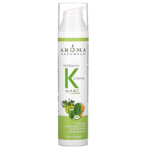 Aroma Naturals, Удивительный крем с витаминами K, A & C 3.3 унции (94 г)