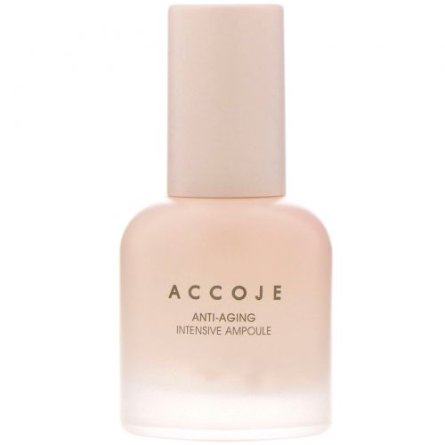 Accoje, Intensive Ampoule, антивозрастная сыворотка интенсивного действия, 30 мл