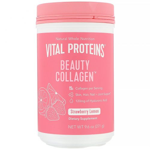 Vital Proteins, Beauty Collagen, Strawberry Lemon, 11.5 oz (325 g)