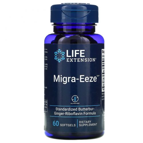 Life Extension, Migra-Eeze, 60 гелевых капсул