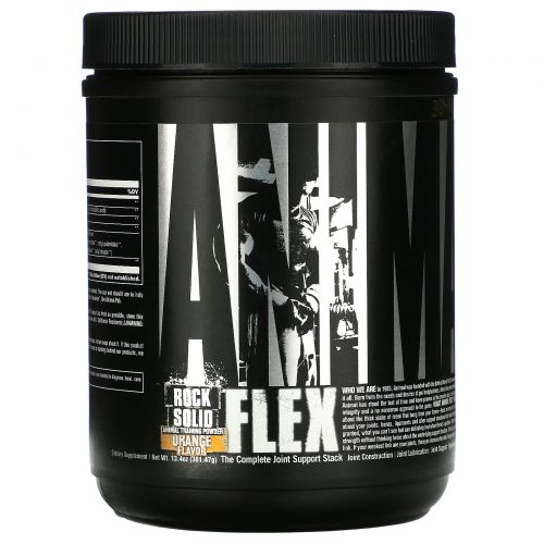 Universal Nutrition, Animal Flex Powder, апельсин, 381,47 г