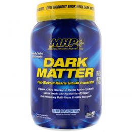 Maximum Human Performance, LLC, Dark Matter, Post-Workout Muscle Growth Accelerator, Blue Raspberry, 3.44 lbs (1560 g)