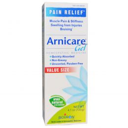 Boiron, Arnicare Gel, облегчение боли, без запаха, 120 г (4,1 унции)