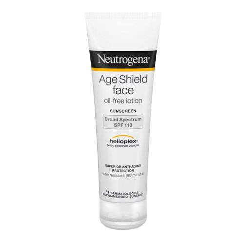 Neutrogena, Age Shield для лица, солнцезащитный крем без масла, SPF 110, 3 жидкие унции (88 мл)