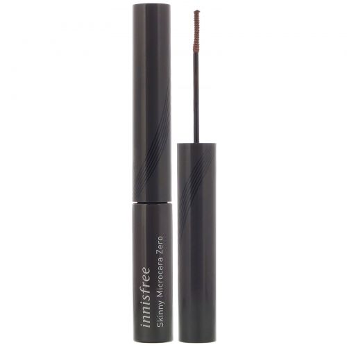 Innisfree, Skinny Microcara Zero, Brown, 0.12 oz (3.5 g)