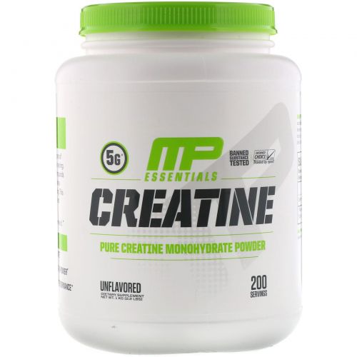 MusclePharm, Creatine Essentials, Unflavored, 2.2 lbs (1 kg)