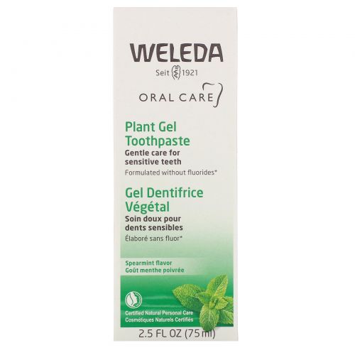 Weleda, Зубная паста Plant Gel Toothpaste, 2,5 жидких унций (75 мл)