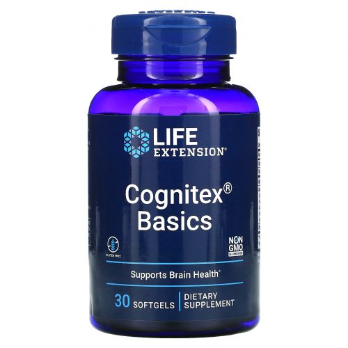 Life Extension, Cognitex Basics, 30 Softgels
