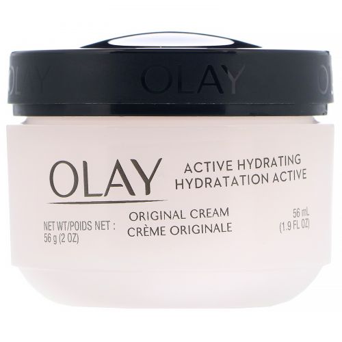 Olay, Active Hydrating, крем, оригинальный, 56 мл (2 жидк. унции)