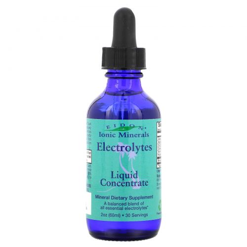 Eidon Mineral Supplements, Electrolytes, Liquid Concentrate, 2 fl. oz. (60 ml.)