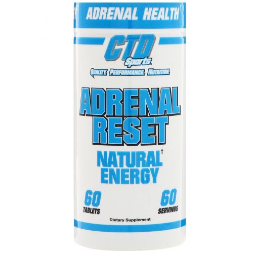 CTD Sports, Adrenal Reset, 60 таблеток