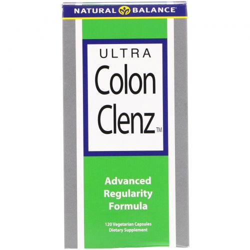 Natural Balance, Ultra Colon Clenz, 120 вегетарианских капсул