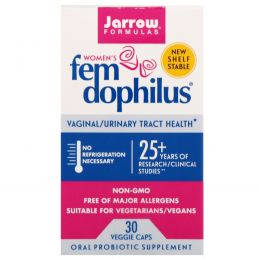 Jarrow Formulas, Fem Dophilus для женщин, 30 вегетарианских капсул