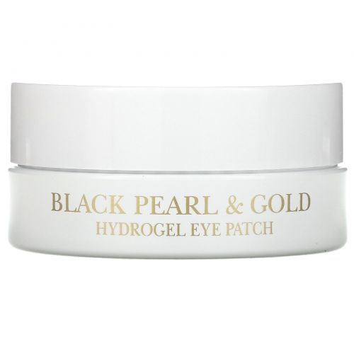 Petitfee, Black Pearl & Gold Hydrogel Eye Patch, 60 pieces