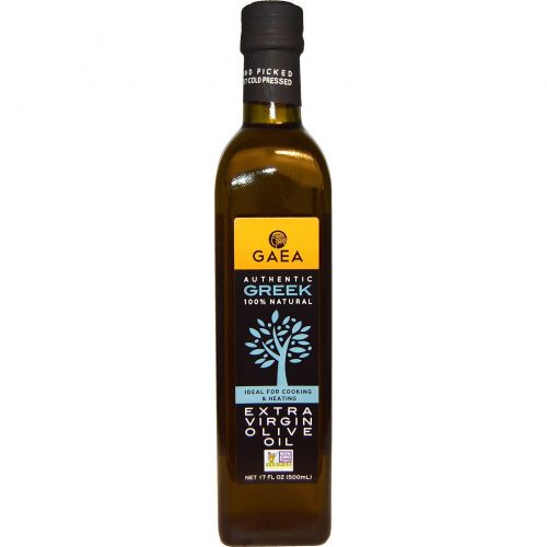 Gaea, Greek, оливковое масло первого отжима, 17 жидких унций (500 мл)