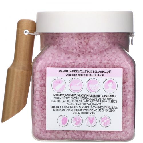 Sunday Rain, Soak It All In, Bath Crystals, Acai Berry Extract, 17.4 oz (500 g)