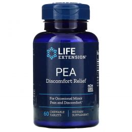 Life Extension, PEA Discomfort Relief, 60 Chewable Tablets