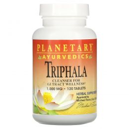 Planetary Herbals, Ayurvedics, Triphala, 1000 мг, 120 таблеток