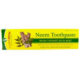 Organix South, TheraNeem Naturals, Neem Toothpaste with Mint, 4.23 oz (120 g)