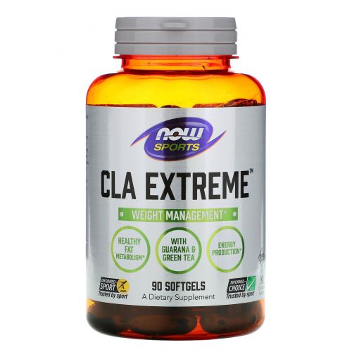 Now Foods, CLA Extreme, 90 гелевых капсул