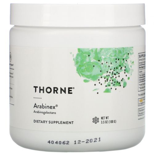 Thorne Research, Arabinex, 3,5 унции (100 г)