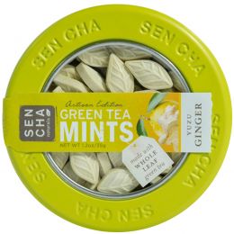 Sencha Naturals, Мятные леденцы со вкусом зеленого чая, имбиря и юдзу, 1,2 унции (35 г)