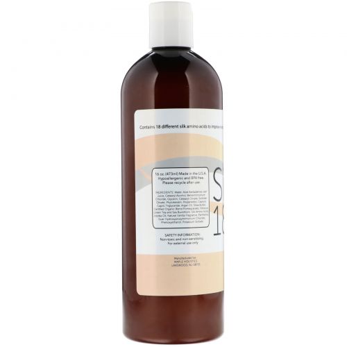 Maple Holistics, Silk18, Conditioner, 16 oz (473 ml)