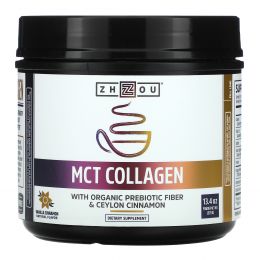 Zhou Nutrition, MCT Collagen, Natural Vanilla, 13.4 oz (379 g)
