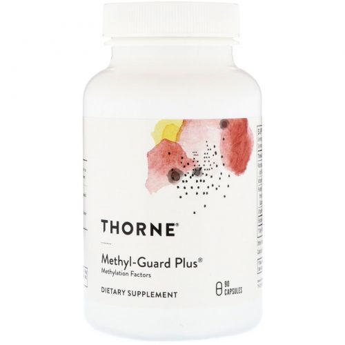 Thorne Research, Methyl-Guard Plus, 90 капсул в растительной оболочке