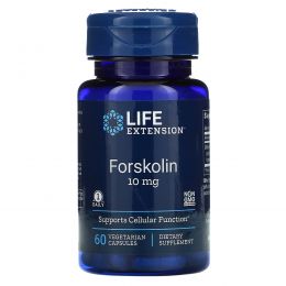 Life Extension, Форсколин, 10 мг, 60 капсул
