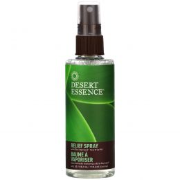 Desert Essence, Облегчающий спрей, 4 жидких унции (120 мл)