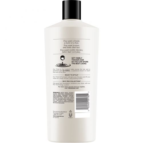 Tresemme, Кондиционер для ослабленных волос Thick & Full, 650 мл