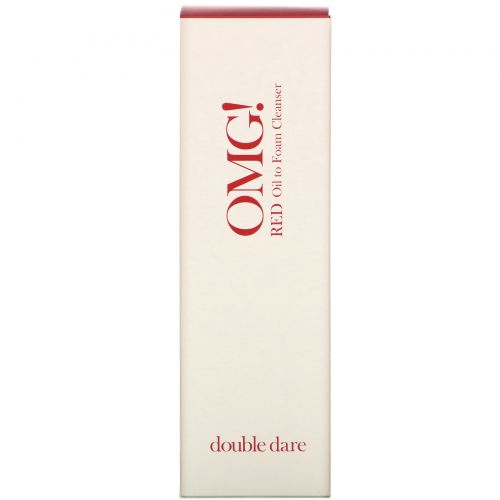 Double Dare, OMG!, Red Oil to Foam Cleanser, 130 ml