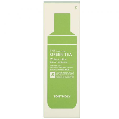 Tony Moly, The Chok Chok Green Tea, Watery Lotion, 160 ml