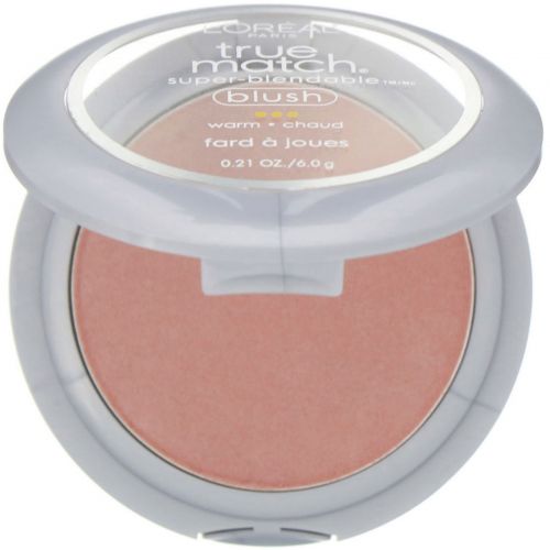 L'Oreal, Румяна True Match Super-Blendable Blush, оттенок W5-6 «Нежный песочный», 6 г